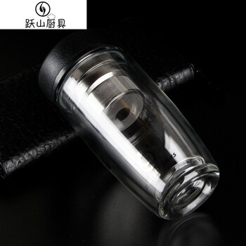 圓形雙層玻璃杯，讓喝水更簡(jiǎn)單