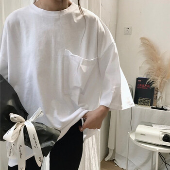 古萊登（GODLIKE） 口袋 短袖 T恤 女 圓領