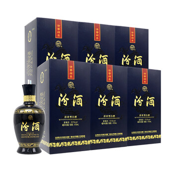 汾酒53%vol.375mL-500mL，475ml*6瓶 清香型，清香