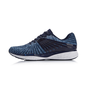 李寧（LI-NING）跑步鞋水手藍(lán)/夜影藍(lán)/江水藍(lán) 