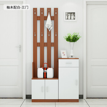 實(shí)木衣帽架，打造精致小居室