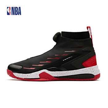 NBA籃球鞋騎士-黑/大紅/白-4 39，40