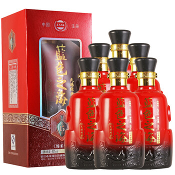 古封檀42度375mL-500mL，480ml*6 