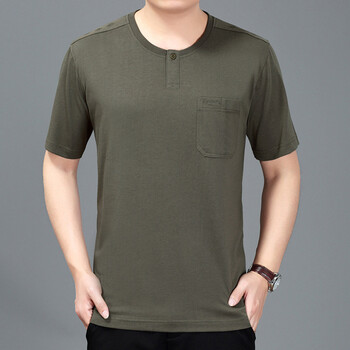 Jeep 短袖 男士T恤 深咖綠 XL，L，XXL，XXXL，M