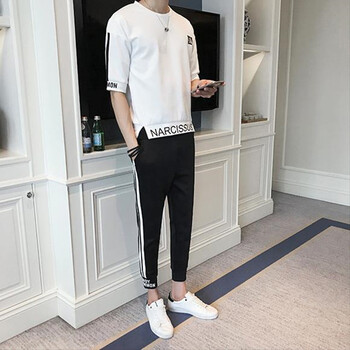 C2潮朝(C2 chao chao) 短袖 男士T恤 白色 XL，L，M，XXXL，XXL