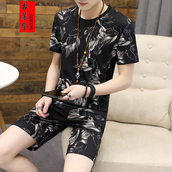 古萊登（GODLIKE） 短袖 男士T恤 白公雞 XL，L，XXL，M，XXXL
