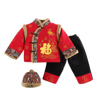 小孩過年唐裝