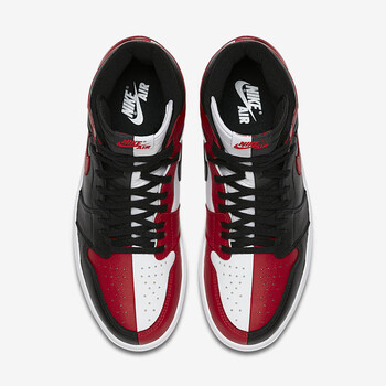 耐克（NIKE）籃球鞋861428-061 白紅陰陽 43