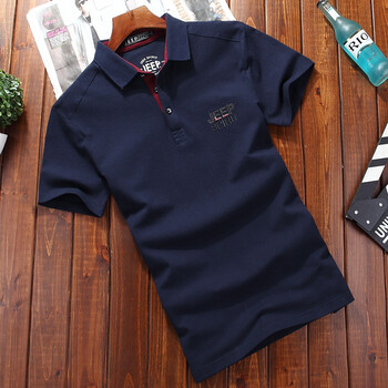 Jeep 短袖 男士T恤 寶藍 XL，L，M，XXL，XXXL