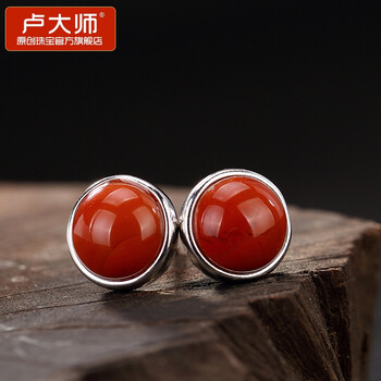 盧大師原創(chuàng  )珠寶耳釘銀，泰銀