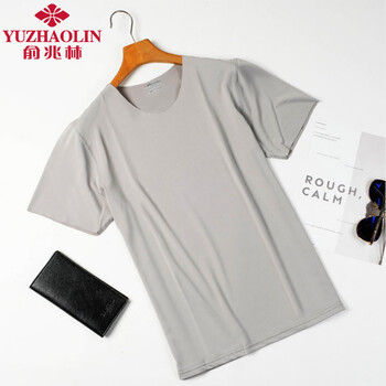 俞兆林（YUZHAOLIN） 短袖 男士T恤 灰色 XL，L，M，XXL，XXXL