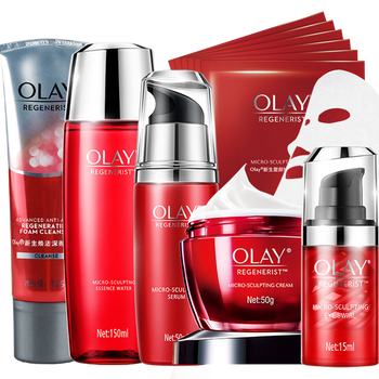 玉蘭油（OLAY）套裝/禮盒抗皺，提拉緊致，保濕，深層清潔，補(bǔ)水