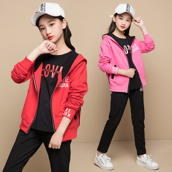 女童大碼三件套