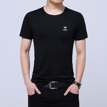 澤荃（ze quan） 短袖 男士T恤 2021黑色 