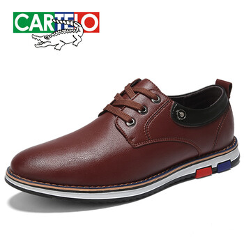 卡帝樂鱷魚（CARTELO）男士深棕 41