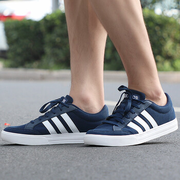 阿迪達斯（Adidas）板鞋AW3891/學(xué)院藏青藍/亮白 