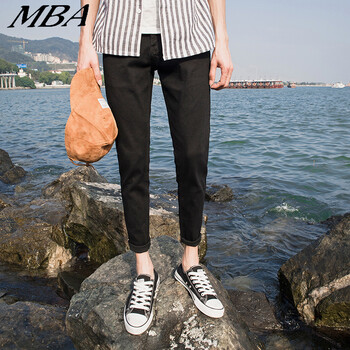 MBA 修身褲  男士牛仔褲