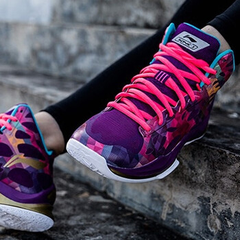 李寧（LI-NING）籃球鞋亮葡紫 35，37.5，36，37，38，40，35.5