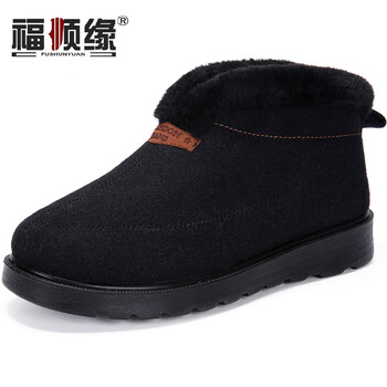 福順緣（FUSHUNYUAN）男士黑色 40