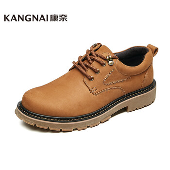 康奈（kangnai）男士土黃色 40