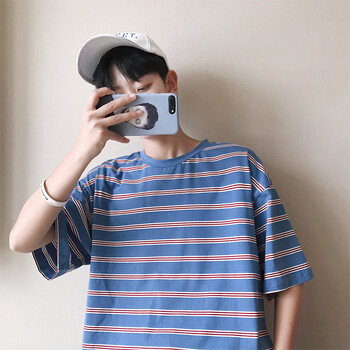 普戈斯（PUGESI） 短袖 男士T恤 藍(lán)色 S，XL，L，XXL，M