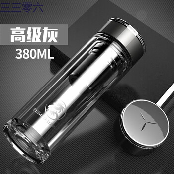 精美雙層玻璃杯，讓喝水更簡(jiǎn)單