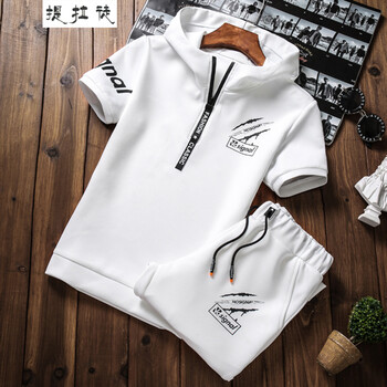 提拉徒 短袖 男士T恤 白色 XL，L，M，XXXL，XXL，加大