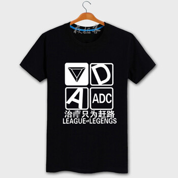 C2潮朝（CHAOCHAO） 短袖 男士T恤 adc黑色 
