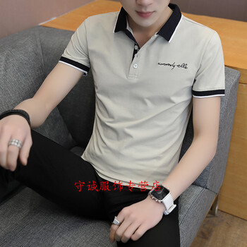 古萊登（GODLIKE） 短袖 男士T恤 卡其 XL，L，XXXL，XXL，M