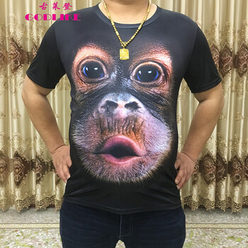 古萊登（GODLIKE） 短袖 男士T恤 大猩猩短袖(黑色) S，XL，L，M，XXL，XXXL
