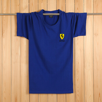 K L B ZHE 短袖 男士T恤 寶藍色 M