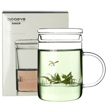 品茶憶友玻璃杯301-400ml，360ml