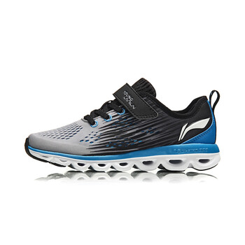 李寧（LI-NING）跑步鞋凝雪灰/標(biāo)準(zhǔn)黑/光輝藍(lán)/標(biāo)準(zhǔn)白 