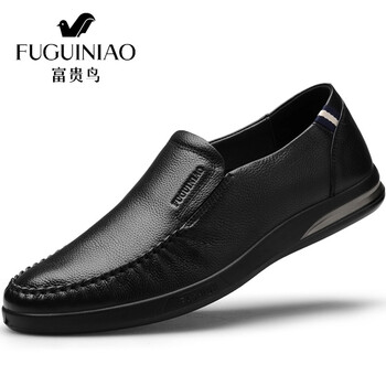 富貴鳥(niǎo)男士黑色A806058A 38