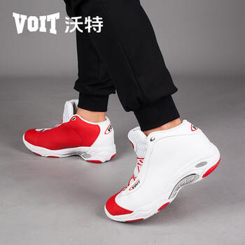 沃特（VOIT）籃球鞋白/紅 42.5