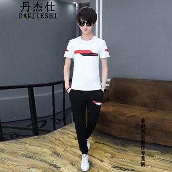 丹杰仕（DANJIESHI） 短袖 男士T恤 白色 S，XL，L，M，XXL，XXXL