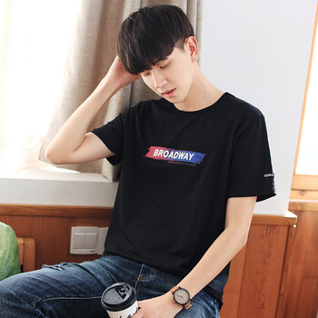 Kubla Khyour 短袖 男士T恤 D917黑色 XL，L，M，XXL