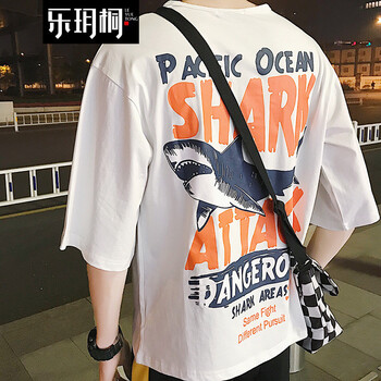 樂玥桐 短袖 男士T恤 白色 XL，L，XXL，XXXL，M