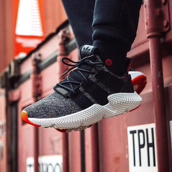 阿迪達(dá)斯（Adidas）跑步鞋黑紅爆米花CQ3022/AC8509 