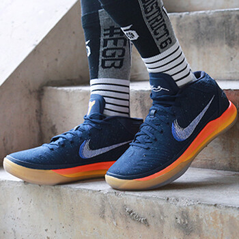 耐克（NIKE）籃球鞋922484-401曼巴五彩/橘黃 43