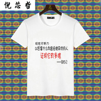 倪芯哲（N.XINZHE） 短袖 男士T恤 至自己 M