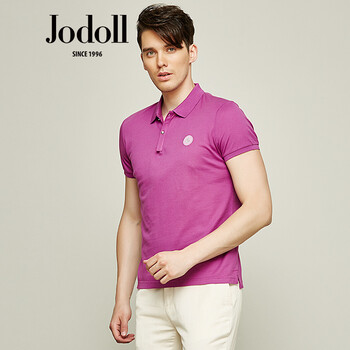Jodoll 短袖 男士T恤 紫色 