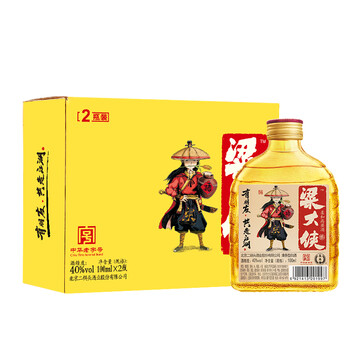 粱大俠40100ml*2，375mL及以下 清香型，清香