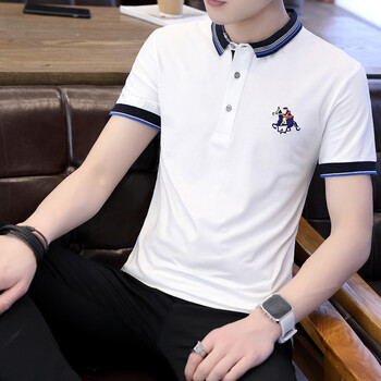普鴕（PUTUO） 短袖 男士T恤 白色 XL，L，加大，XXL，XXXL，M