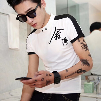 淺娜芬（QIANNAFEN） 短袖 男士T恤 舍得高質(zhì)量白色 