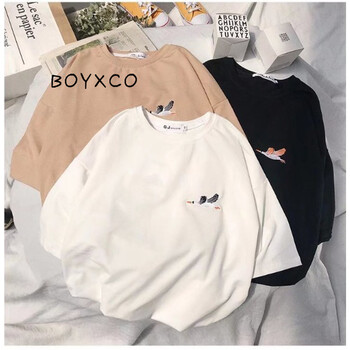 BOYXCO 短袖 男士T恤 白色 XL，L，XXL，M