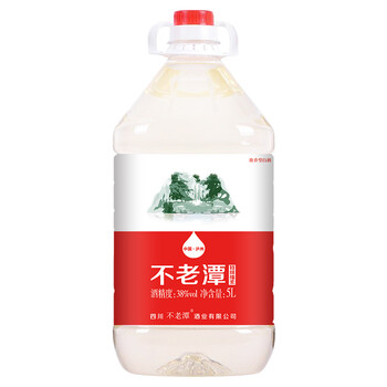 不老潭38度5000ml，750ml及以上 濃香型，濃香