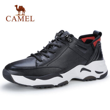 駱駝（CAMEL）男士A832168530  黑色 41