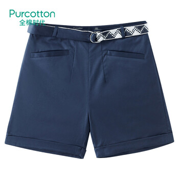全棉時(shí)代（PurCotton）   女 短褲 休閑褲