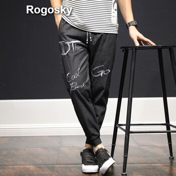 Rogosky 小腳褲 歐美簡約 男士牛仔褲